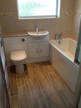 bathroom installations by CentraHeat in Swindon