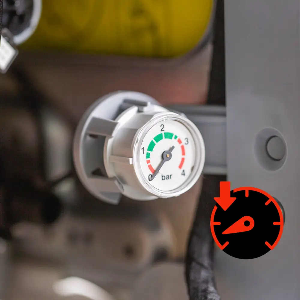 BOILER SERVICE PAGE - LOW WATER PRESSURE