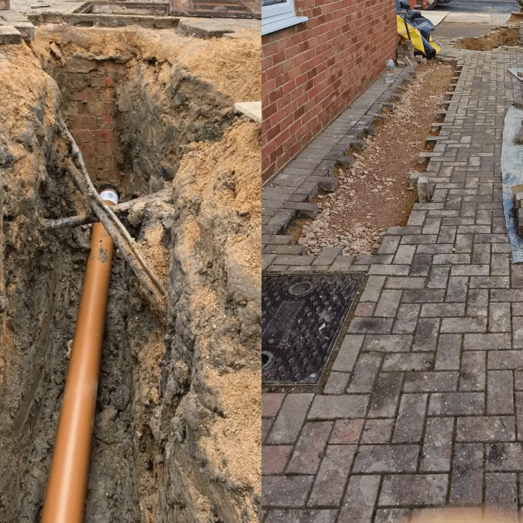 Drain installation Repair