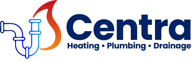 centra logo blue