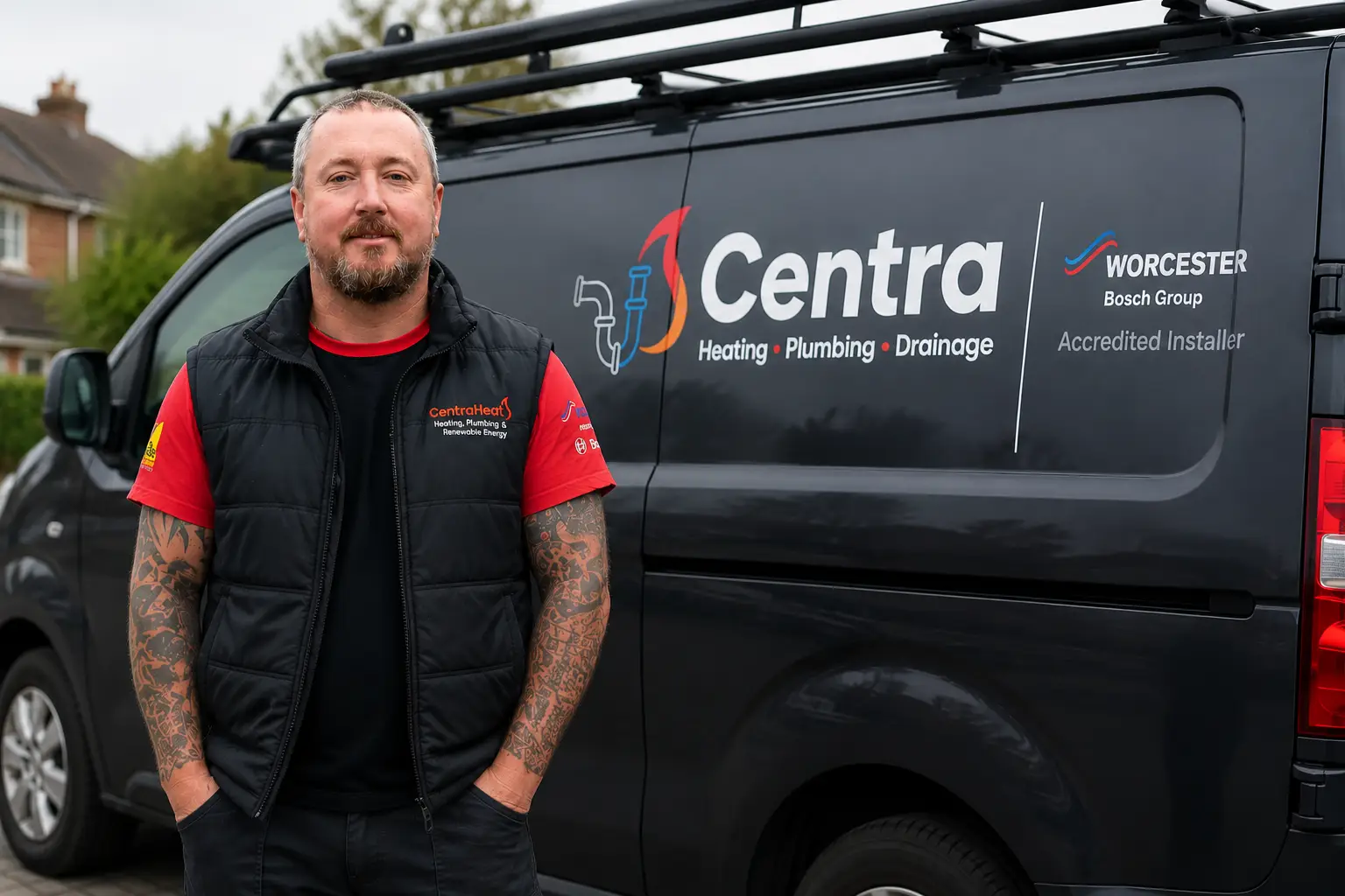 Lee Centra business owner with the Vain in Swindon