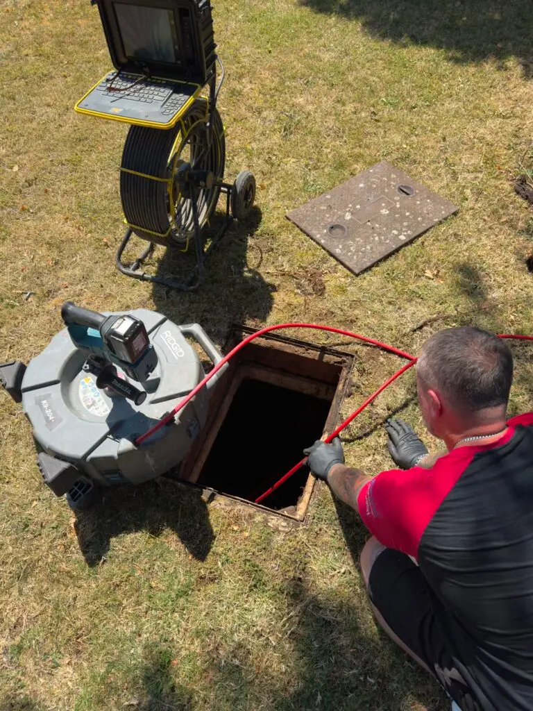 CCTV inspection -Tree Roots Removed from Drains in Swindon, Wiltshire